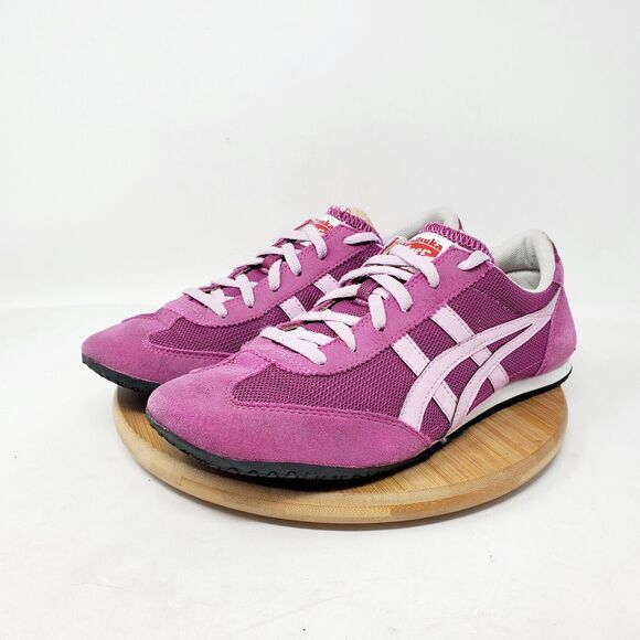 Onitsuka Tiger by Asics Pink and White Sneakers - Picture 2 of 14